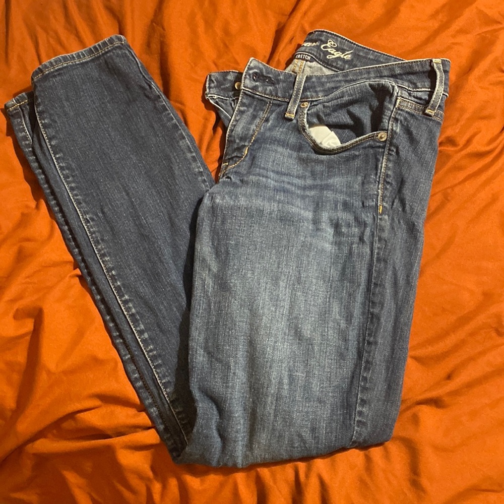Skinny stretch American eagle jeans